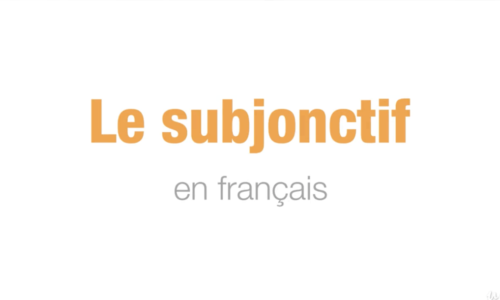 The French Subjunctive – Full Course – Intermediate Level